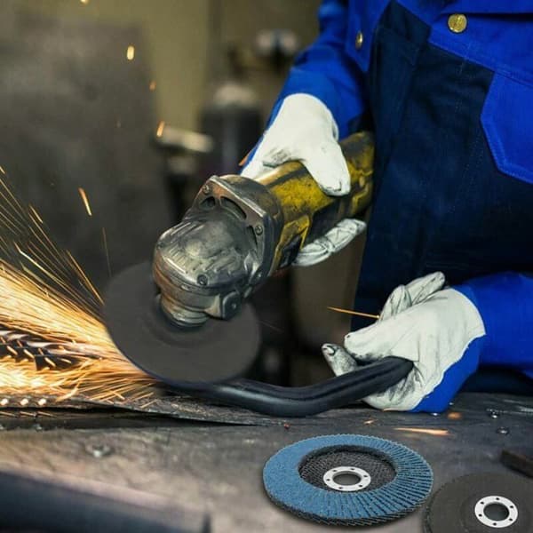 Flap Discs, 125 mm Flap Discs, Grit 40/60/80/120, Segmented Discs, Grinding Discs for Removal