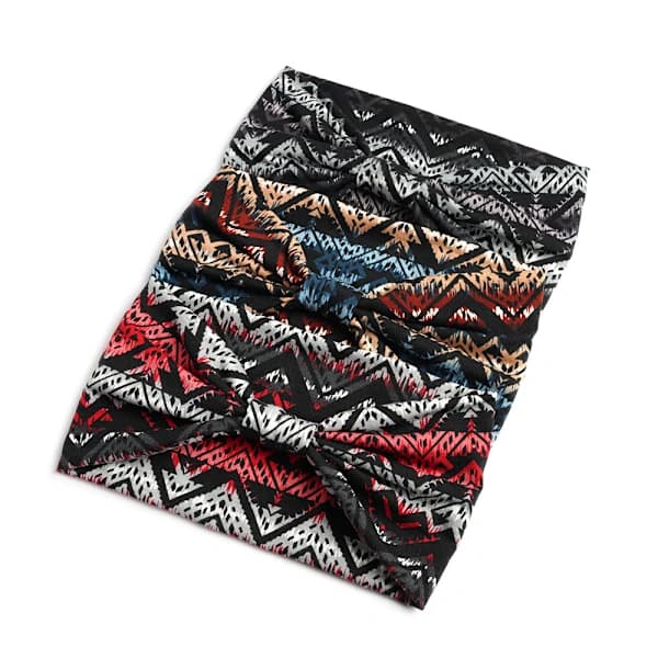 Boho Blomstertrykk Bredt Hodebånd Elastisk Turban Hodeplagg for Kvinner Jenter Bomull Bandana Hårtilbehør