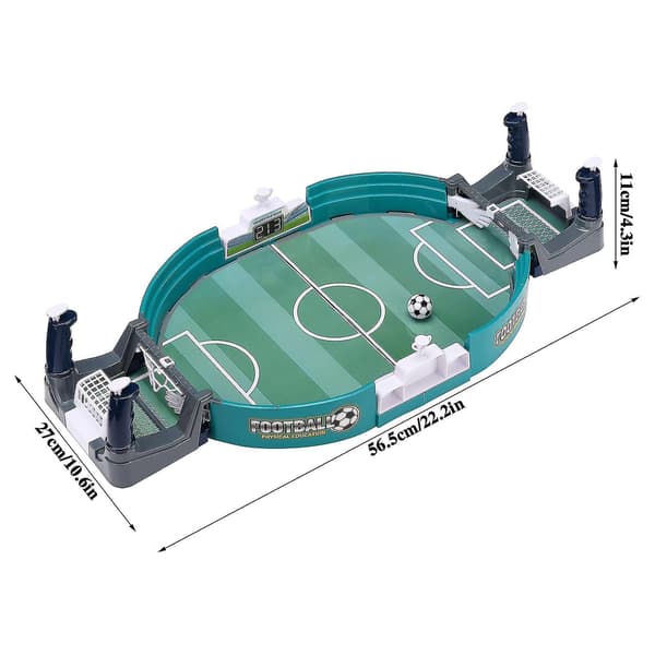 2023 Green Mini Interactive Football Game - Creative and Competitive Gift for Kids Large Table - 6 Balls