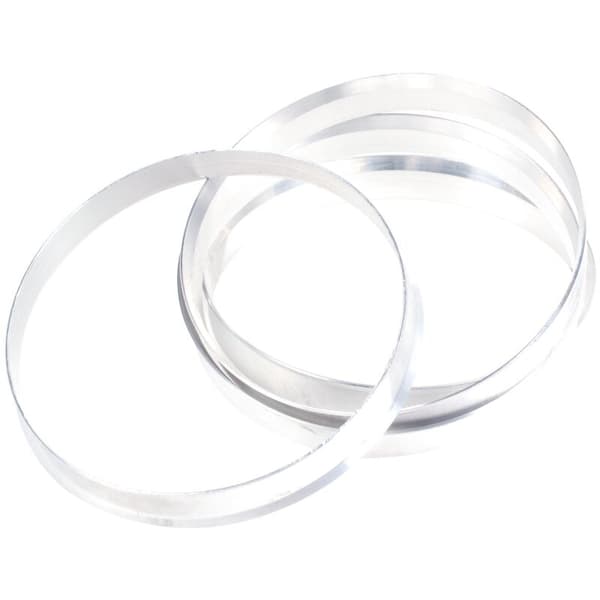 8 x Universal Aluminium Navring Hjulafstandsstykker 74.1mm O/D 72.6mm I