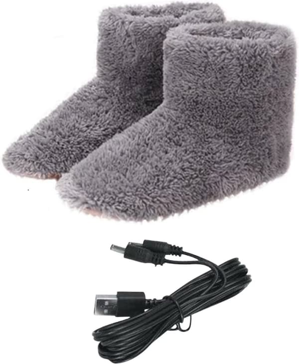 Elektrisk fodvarmer USB-genopladelig størrelse 39-43