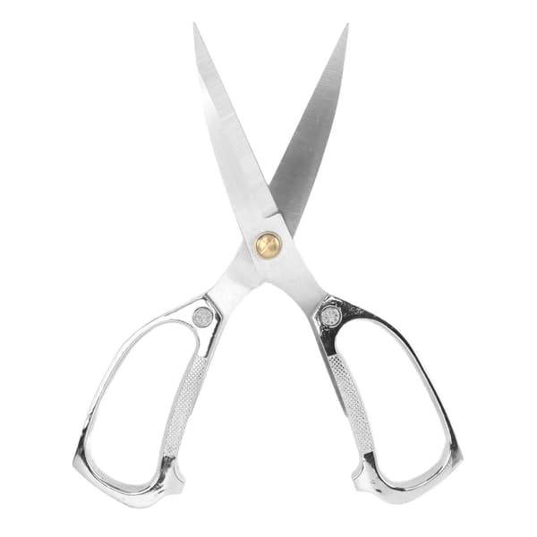 Kitchen Shears All-Purpose Stainless Steel Scissors Cooking Shears BBQ Shears for Poultry Fish Meat Bone Silver