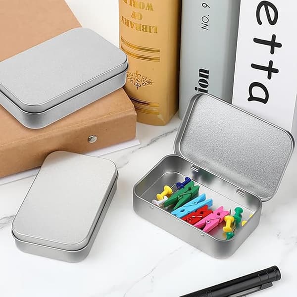 4 Pieces - Iron Box - Storage Box - Portable Box - Storage Box - Jewelry Box