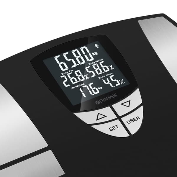 Henkilövaaka Body Fat PV310 Musta/Hopea