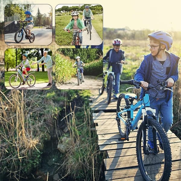 Barncykelstöd, 14 tum, standard barncykel, enkelt stativ, justerbart