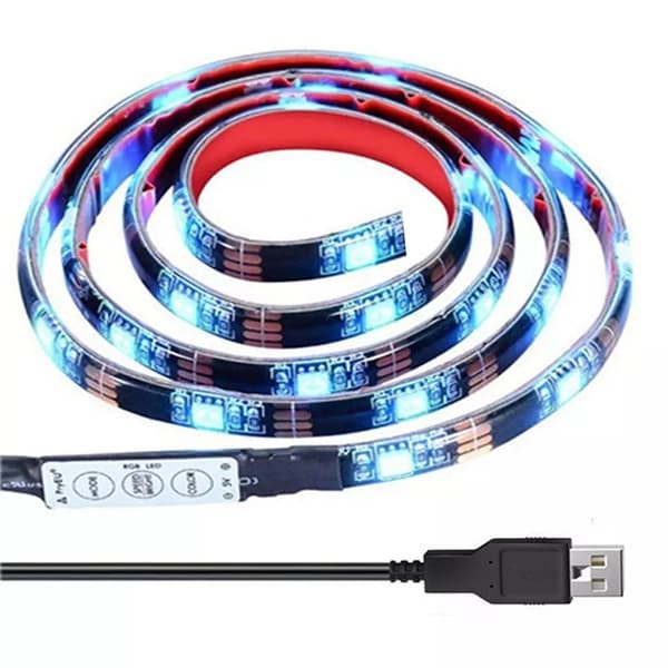 Smart RGB LED-stripe med justerbar lysstyrke, 4W, 2m