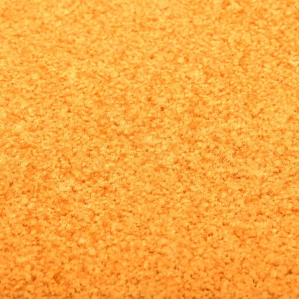 vidaXL Dørmåtte vaskbar orange 90x120 cm Orange orange