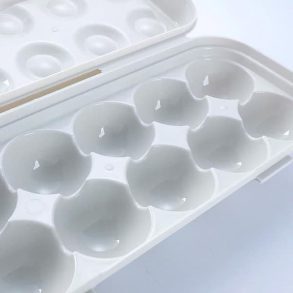 Stabelbar Eggoppbevaring: Frisk, Stilren & Rommer 18 Egg Hvit Hvit Hvit White White