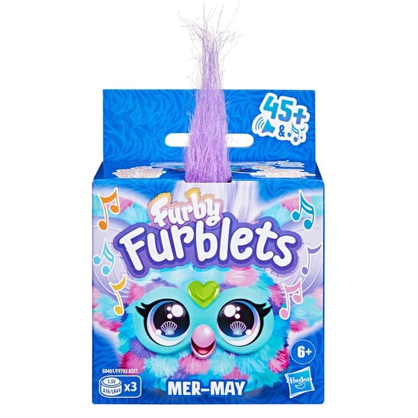 Furby Mini -interaktiivinen lelu, K-pop-äänet, avaimenperä