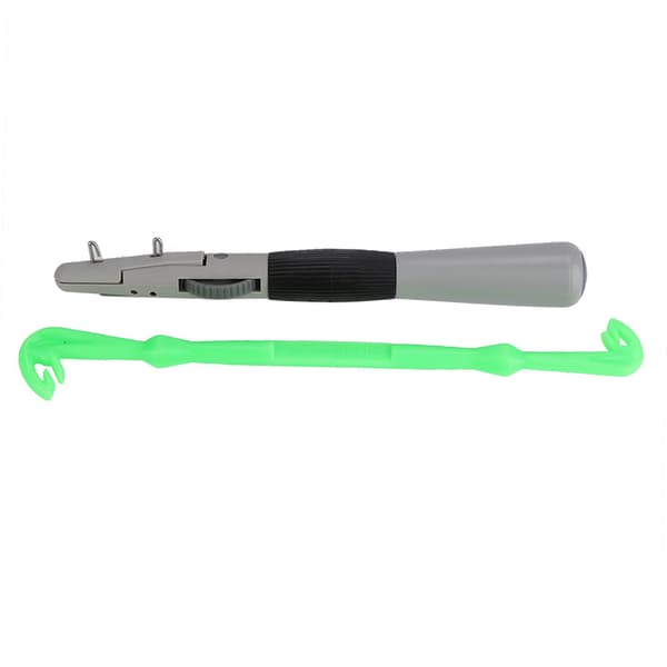 Manual Fishing Hook Tier with Sub-line, Double Hook, Fast Knot Tyer