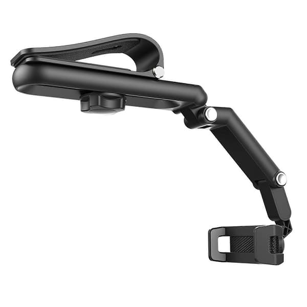 Car Phone Holder Adjustable Angles Stable Sturdy High Strength Sun Visor Phone Holder for Car First Generation Grey
