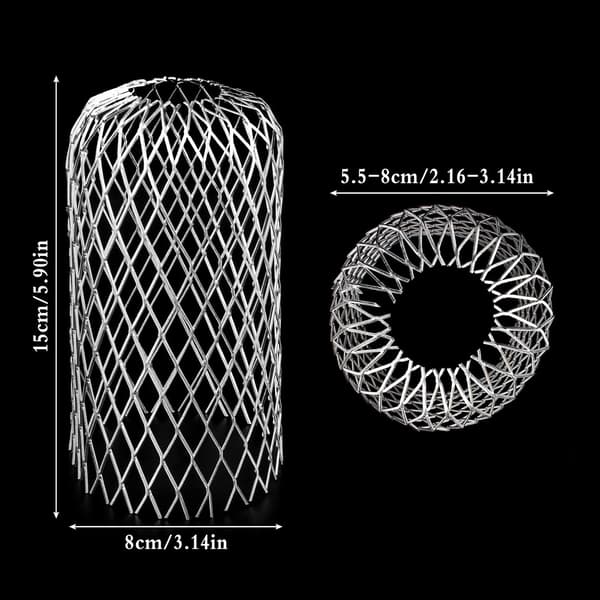 5-pakning aluminiums-takrennefilter