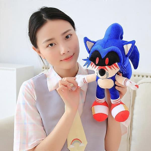 Devil Sonic Plyslegetøj 40 cm Polstret Anime Vampyr Spelfigur
