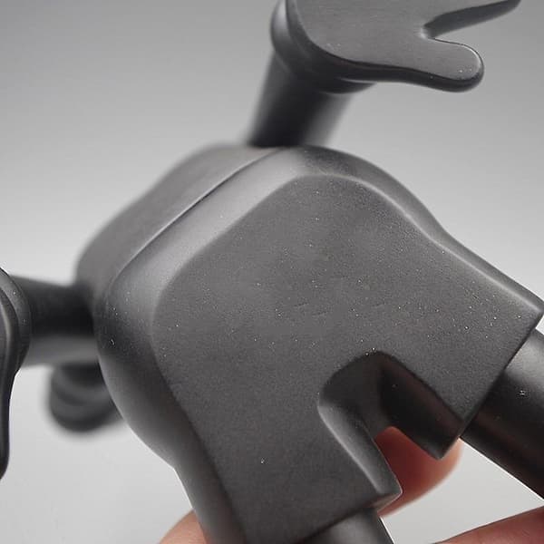 Modellleker med sittende stilling PVC-tegneseriefigur Samlerbilinteriør Kaffe Coffee