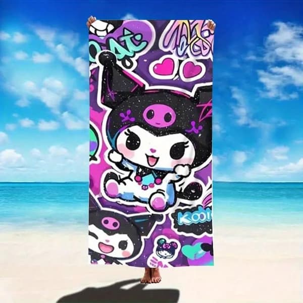 Large, Quick-Drying Microfiber Beach Towel - Soft and Absorbent for Bath or Beach, 50x100cm