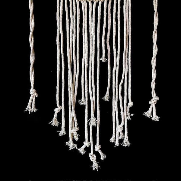 R Catcher - Handwoven Boho C Macrame Hanging, Bohemian Ric Butterfly
