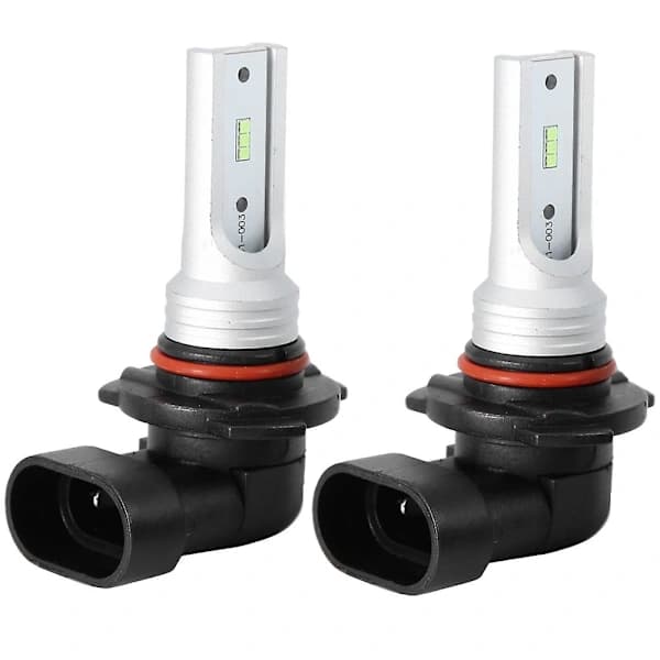 [PL】2 st 9005 HB3 72W 8000K Ice Blue LED Car Lamp Front Fog Light Bulb with Decoding DC 12V-24V