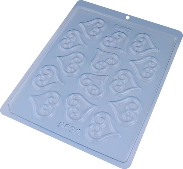 Pralineform Hjerte Chokoladeform - BWB 9690 Transparent transparent