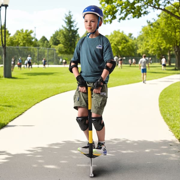 Børne-pogostick, polstret, op til 35 kg