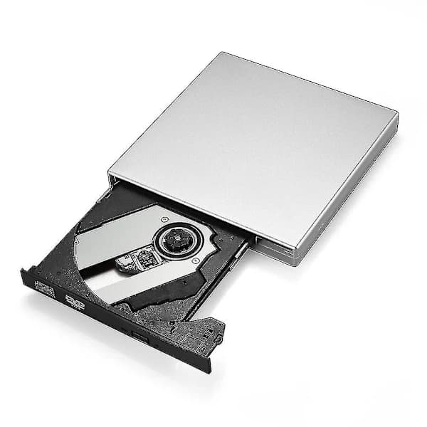 Ekstern USB CD-RW-brænder DVD/CD-læser Afspiller Optisk drev til bærbar computer