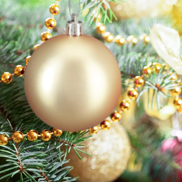 Julgranskulor, 100 stycken – olika storlekar