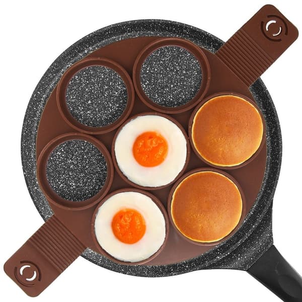 Perfekt rund form for stekte egg og pannekaker