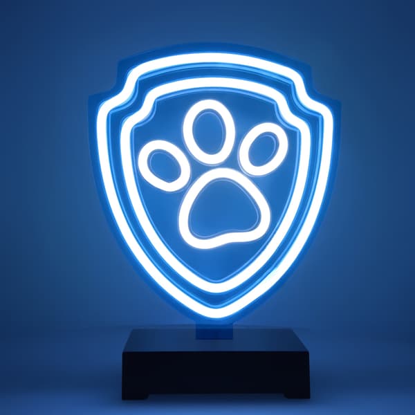 Paw Patrol LED Neonkyltti jalustalla - Paw