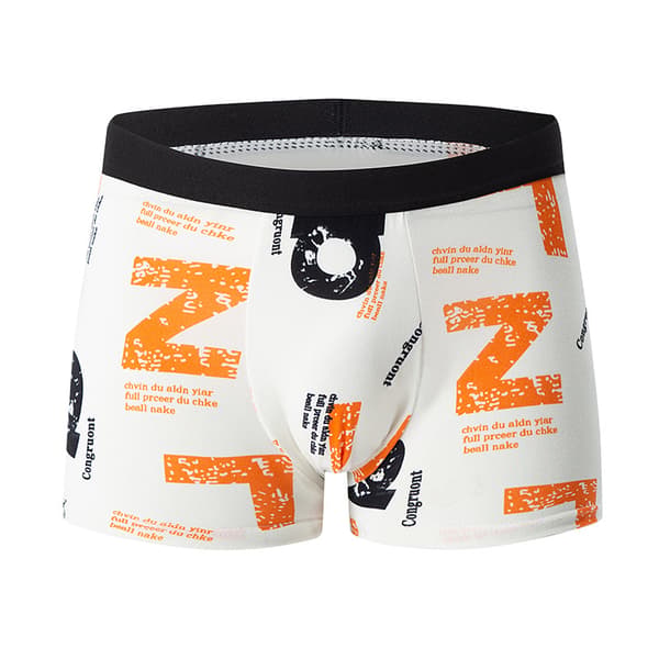 10-pak Herreunderbukser Boxer Briefs Åndbare Elastiske Boxershorts M 10 PCS M