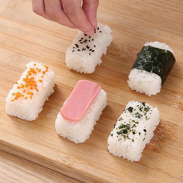 1. Onigiri Sæt Sushi Ruller Form Form Bento Form DIY Køkken