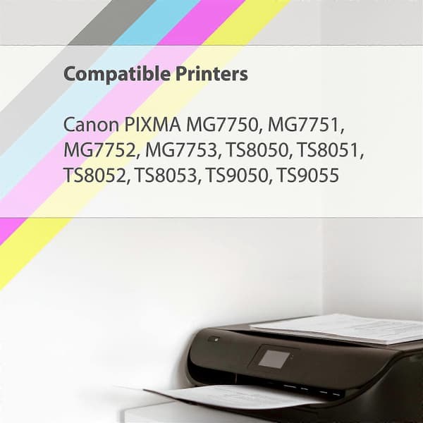 1 Set of 6 Ink Cartridges to Replace Canon PGI-570 & CLI-571 Compatible/Non-OEM from Go Inks (6 Inks)