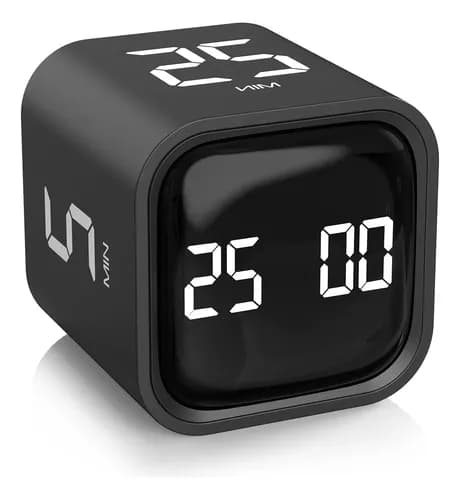 Spin Pomodoro-timer, kubetimer for ADHD