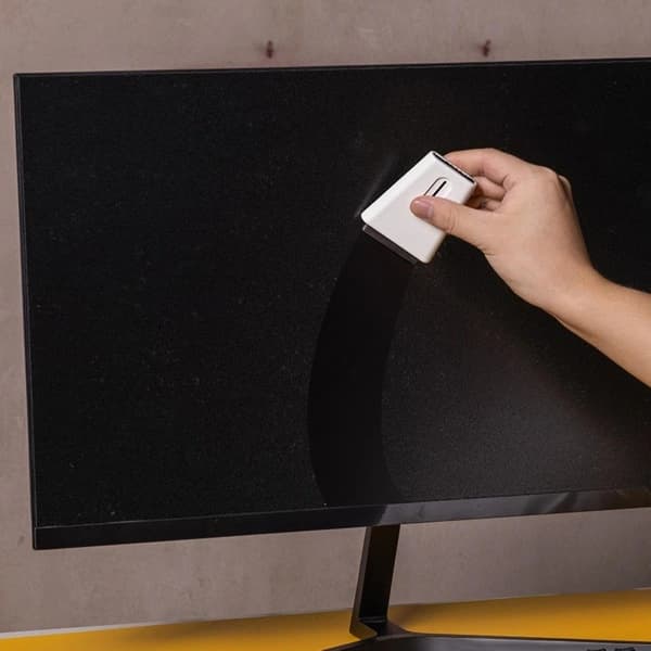 Double-sided Laptop Cleaner, Retractable Design, Fiber Brush for Keyboards and Tablets