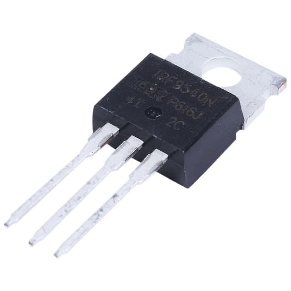 10 x IRF9540 P-kanal effekt-MOSFET 23A 100V TO-220 \"IR\"