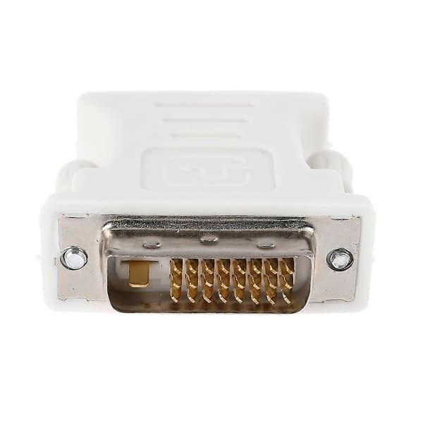 DVI til VGA Adapterkabel Han til Hun DVI 15 Pin til VGA Konverter Adapter til HDTV Skærm Computer PC Laptop Adapter