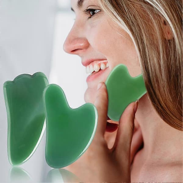 5 stk. Øjen Trigger Hage Gua Sha Værktøj Ansigtsmassage Hals Krops Spa