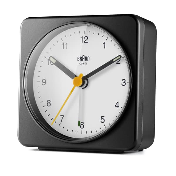 Braun Classic Analog Väckarklocka BC03BW flerfärgad multicolor