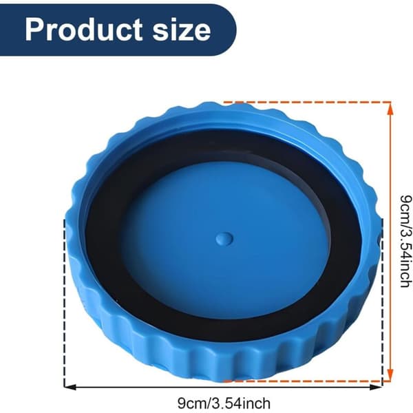 Vinterlukningssæt Intex Pool 2-delt Vandtætte Propper 83 mm Gevind Pakninger