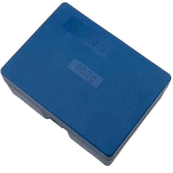 19 stk. kalibreringslod 10 mg - 200 g med pincet