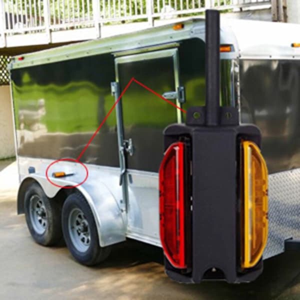 1 par 4 tommer LED-trailerlys Lastbilspositionslys Advarselslys Venstre & Højre