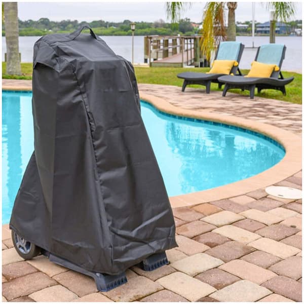 Dolphin Pool Cleaner Protection 420D Oxford Fabric 222642 Inch Black with Handle and Drawstring