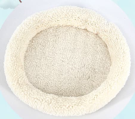 Hamsterbädd, Rund Sammet Varm Sovmatta Pad för Hamster/Igelkott