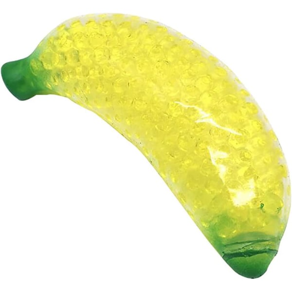 En bananformade stressbollar med fruktformade pärlor-Stress Ba