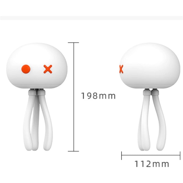 Natlampe til børn │ Genopladeligt LED-natlys til baby │ Dimmab