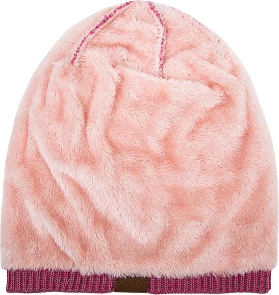Efterår og vinter fleece all-match uld strikket hat varm mode