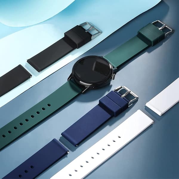 22mm Smartwatch Rem - 2 stk. Silikone Quick Release Remme, Repla