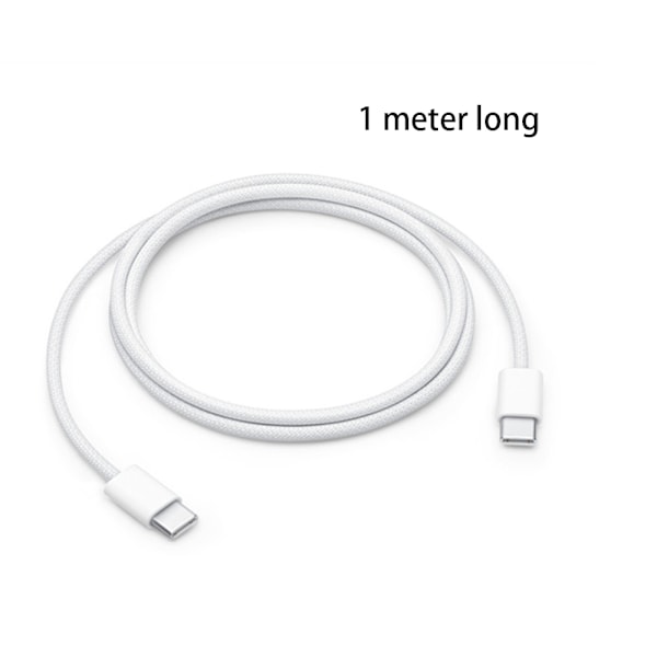 2-pakning - for Samsung/Apple 20W Adapter USB-C Hurtiglader Hvit