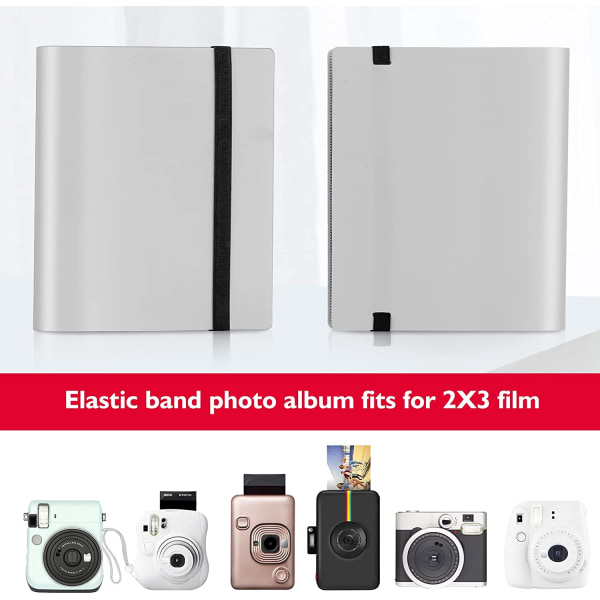 160 ark lommealbum til Fujifilm Instax Mini 70 7s 8 8+ 9 11