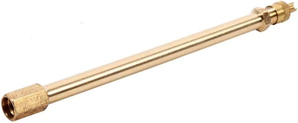 140mm dækventilforlænger messing dækforlængeradapter forlænger