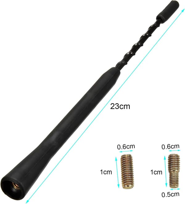 FM Dab Bilantenne, 23cm Bilantenne, Universell Bilradioantenne