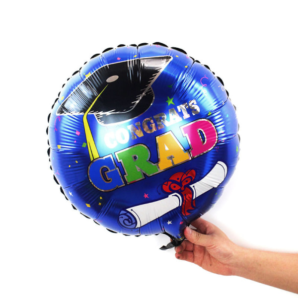 Graduation Party Balloons - Set of Five Hats Headband Certificat